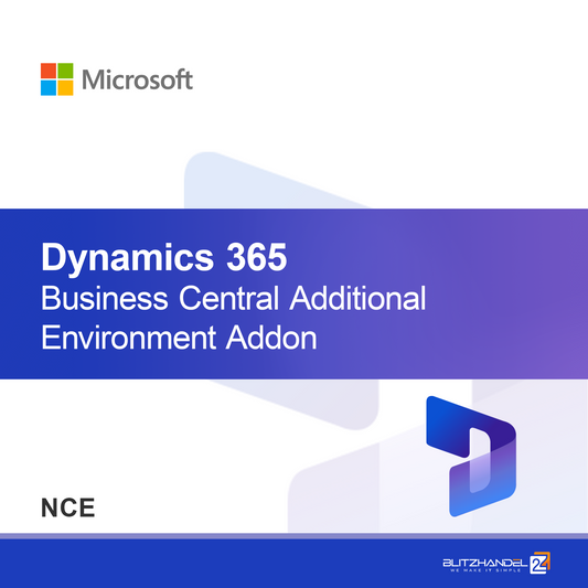 Addon Ambiente Aggiuntivo Dynamics 365 Business Central (NCE)