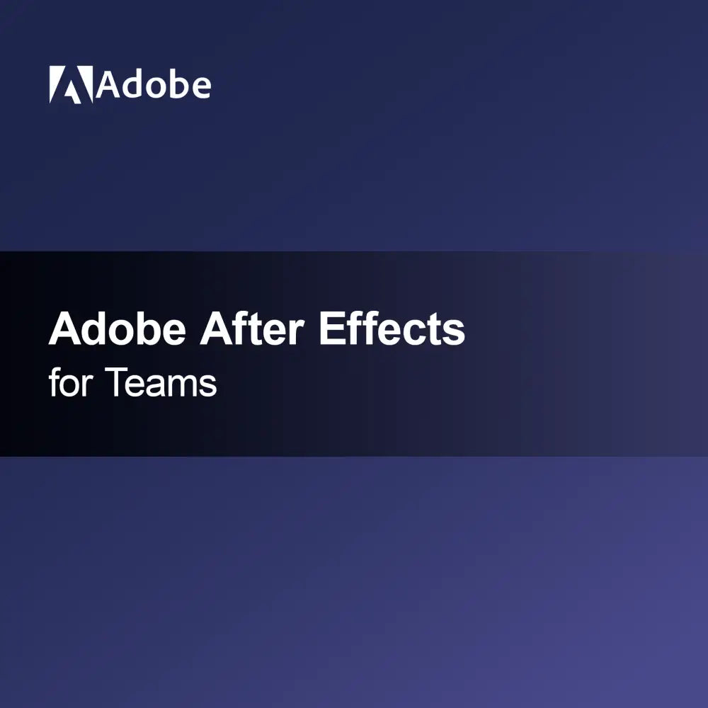 Adobe After Effects per Team