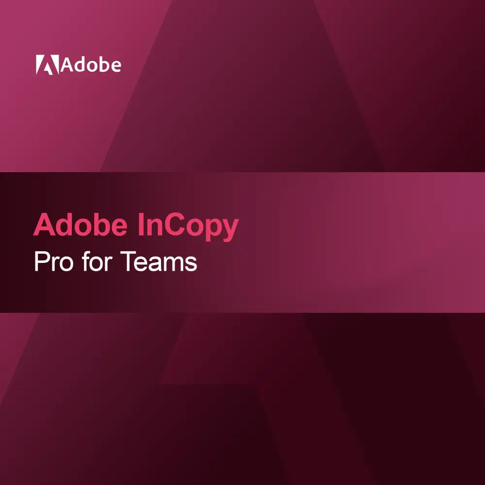 Adobe InCopy - Pro per Team