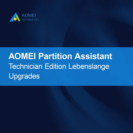AOMEI Partition Assistant Edizione Tecnica Aggiornamenti a Vita
