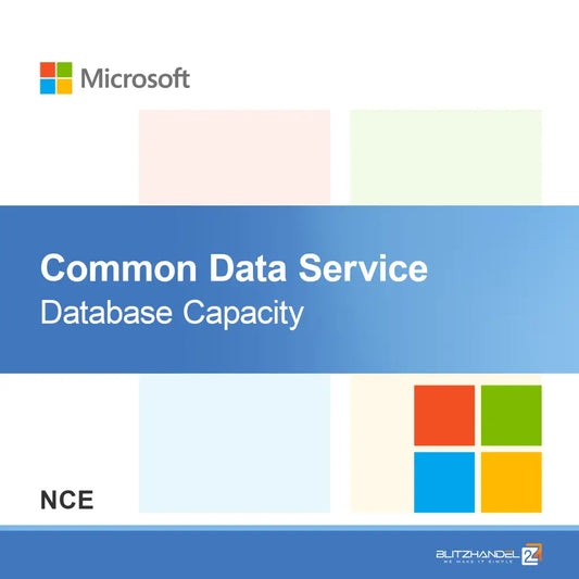 Capacità del Database Common Data Service (NCE)