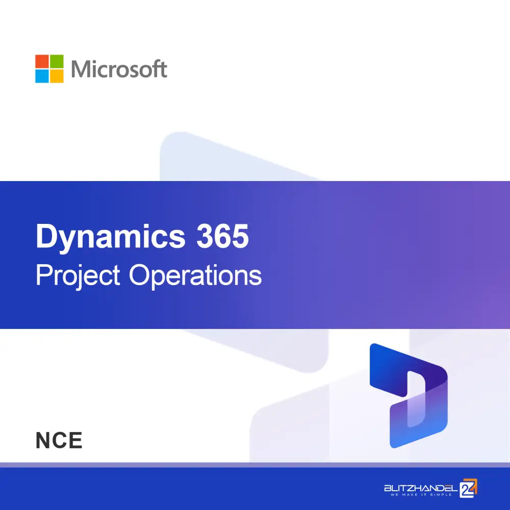 Dynamics 365 Project Operations Allegato (NCE)