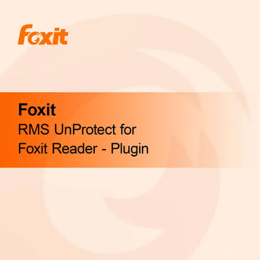 Foxit RMS UnProtect per Foxit Reader - Plugin