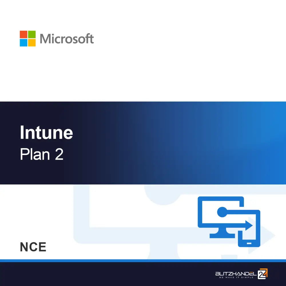 Microsoft Intune Piano 2 (NCE)
