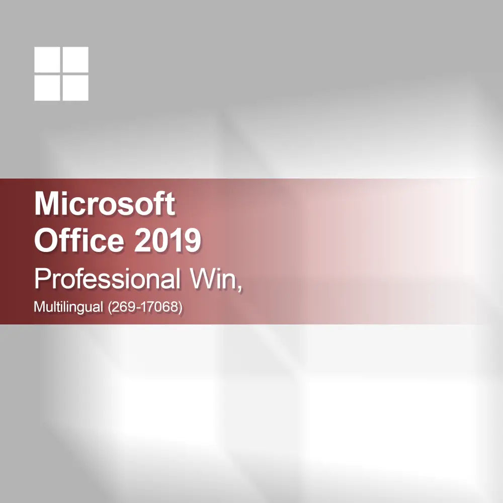 Microsoft Office 2019 Professional Win, Multilingue (269-17068)