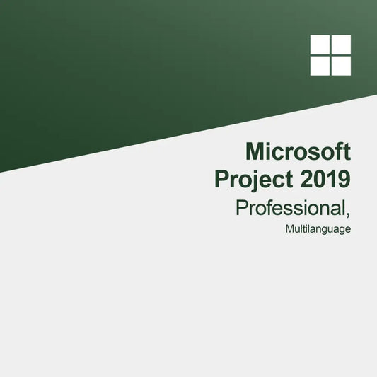 Microsoft Project 2019 Professional, Multilingue