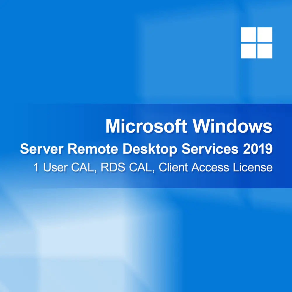 Microsoft Windows Server Remote Desktop Services 2019, 1 User CAL, RDS CAL, Licenza di Accesso Client