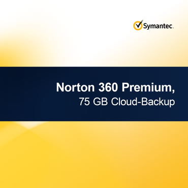 Norton 360 Premium, 75 GB di backup cloud