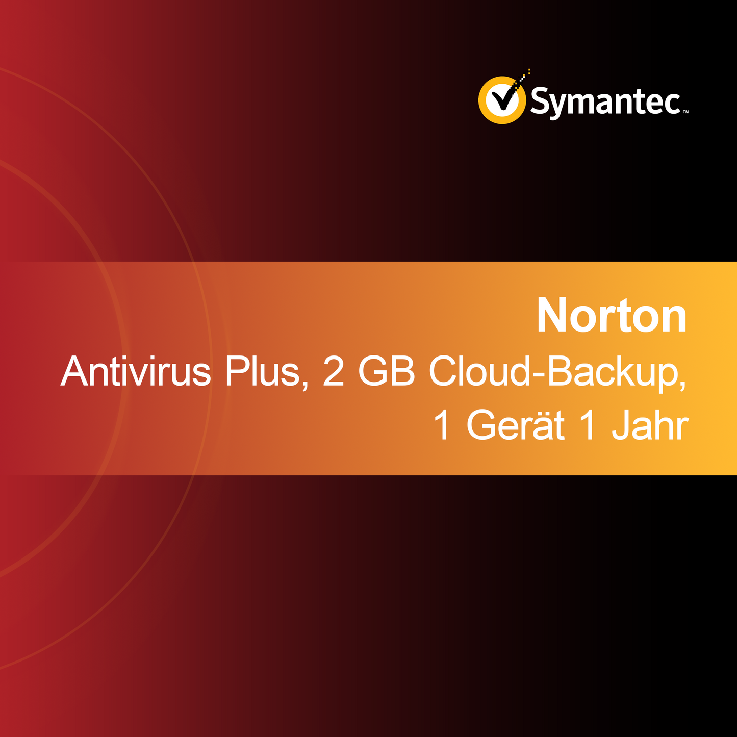 Norton Antivirus Plus, 2 GB Cloud-Backup, 1 dispositivo 1 anno
