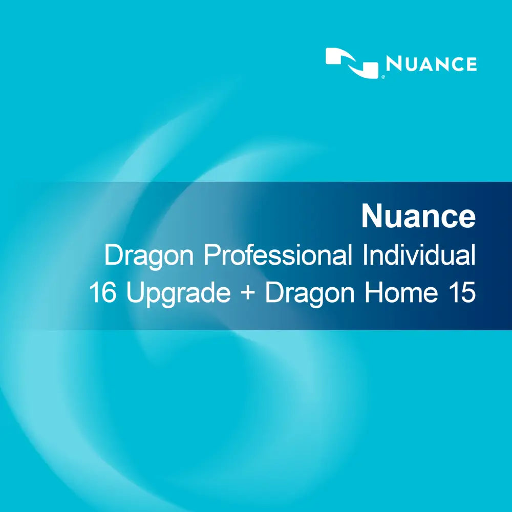 Aggiornamento Nuance Dragon Professional Individual 16 + Dragon Home 15