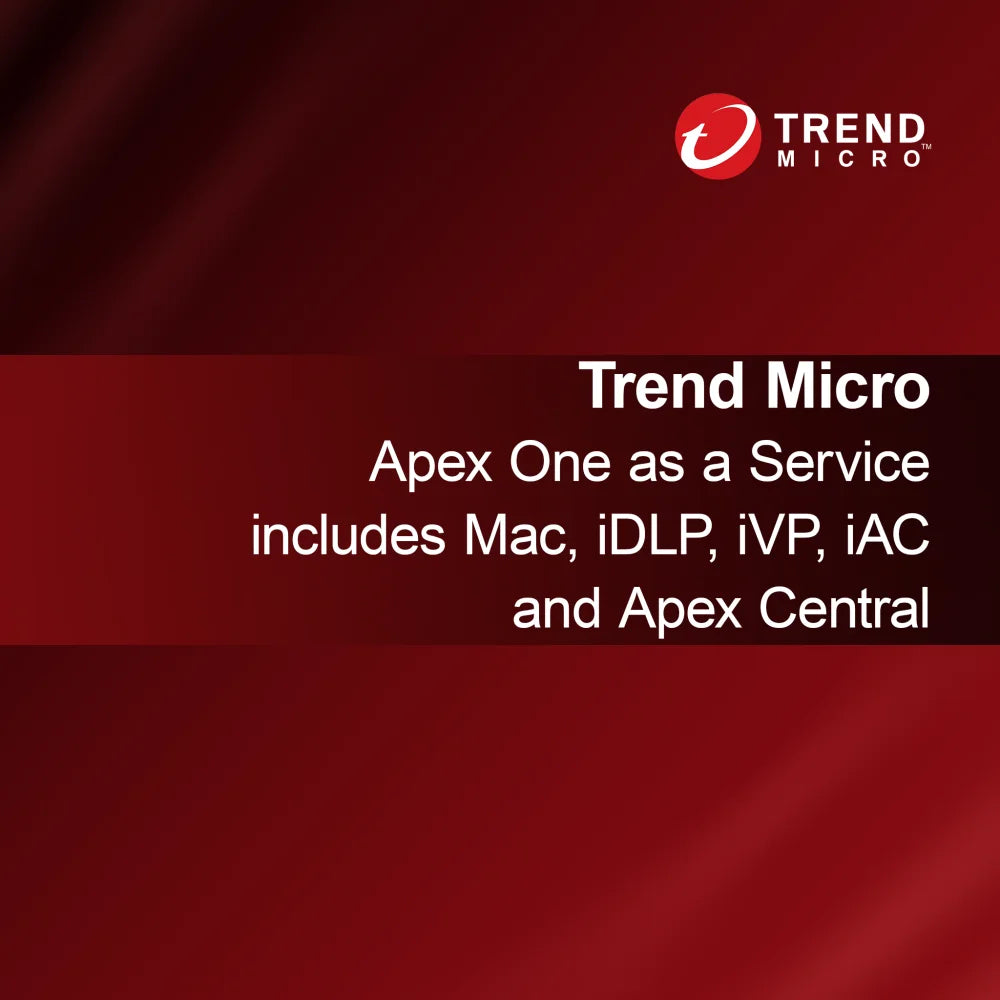 Trend Micro Apex One as a Service include Mac, iDLP, iVP, iAC e Apex Central