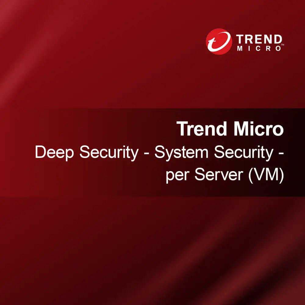 Trend Micro Deep Security - Sicurezza del Sistema - per Server (VM)