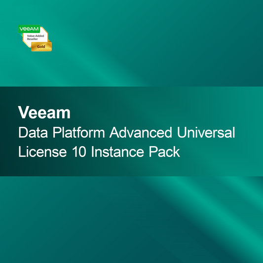 Pacchetto Licenza Universale Avanzata Piattaforma Dati Veeam 10 Istanze
