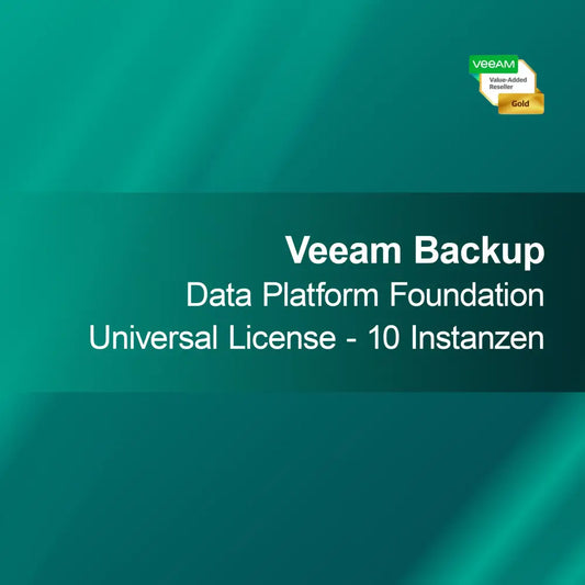 Licenza Universale Fondazione Piattaforma Dati Veeam - 10 istanze