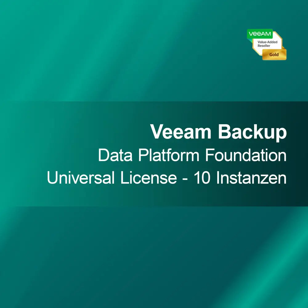 Licenza Universale Fondazione Piattaforma Dati Veeam - 10 istanze