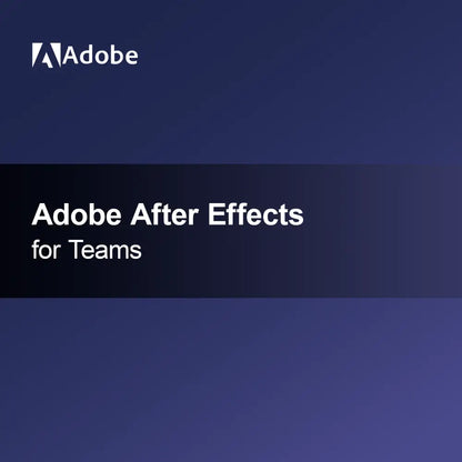 Adobe After Effects per Team