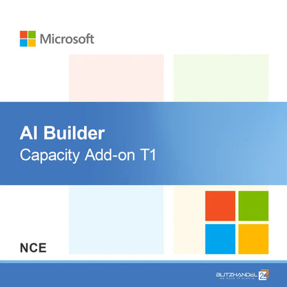 Componente aggiuntivo Capacità AI Builder T1 (NCE)