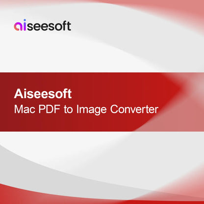 Aiseesoft Mac PDF in Immagine Converter