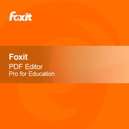 Manutenzione EDU Foxit PDF Editor Pro per l'Istruzione