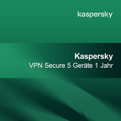 Kaspersky VPN Secure 5 dispositivi 1 anno