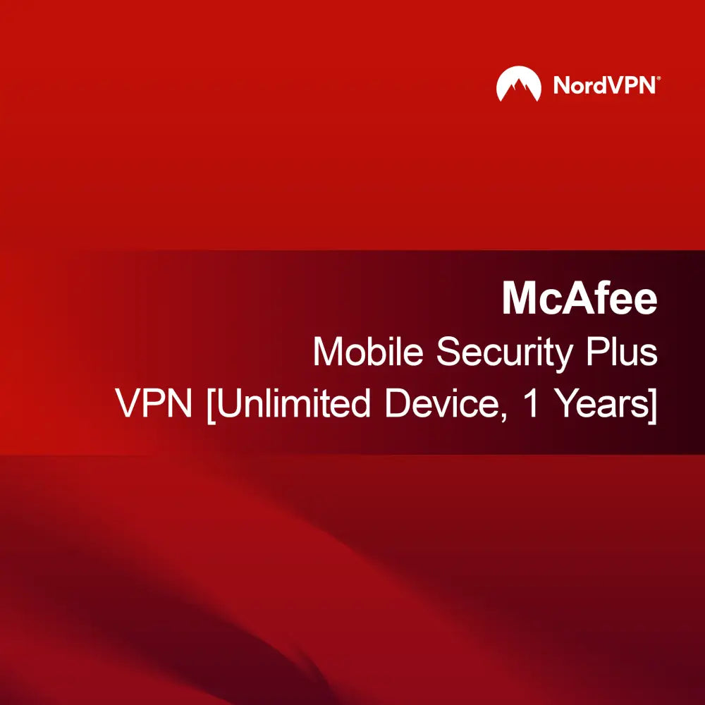 McAfee Mobile Security Plus VPN [Dispositivi Illimitati, 1 Anno]