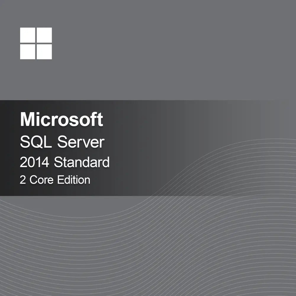 Microsoft SQL Server 2014 Standard - Edizione 2 Core