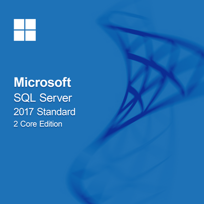 Microsoft SQL Server 2017 Standard, Edizione 2 Core