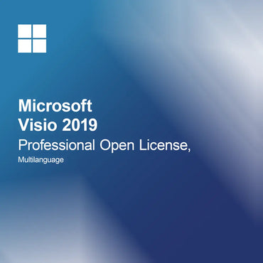 Microsoft Visio 2019 Professional Licenza Aperta, Multilingue