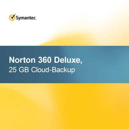 Norton 360 Deluxe, 25 GB di backup cloud