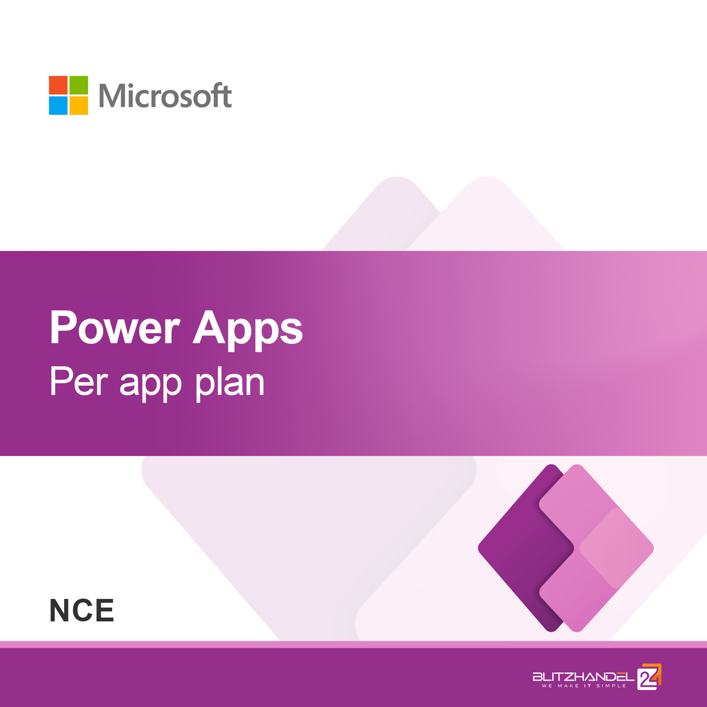 Power Apps per piano app (NCE)