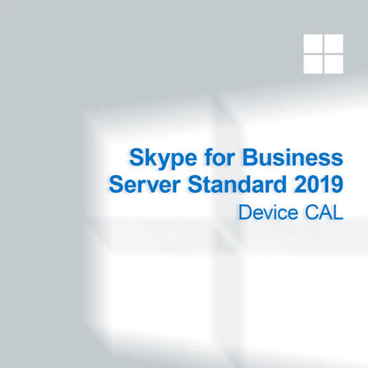 Skype for Business Server Standard 2019 Licenza Dispositivo CAL