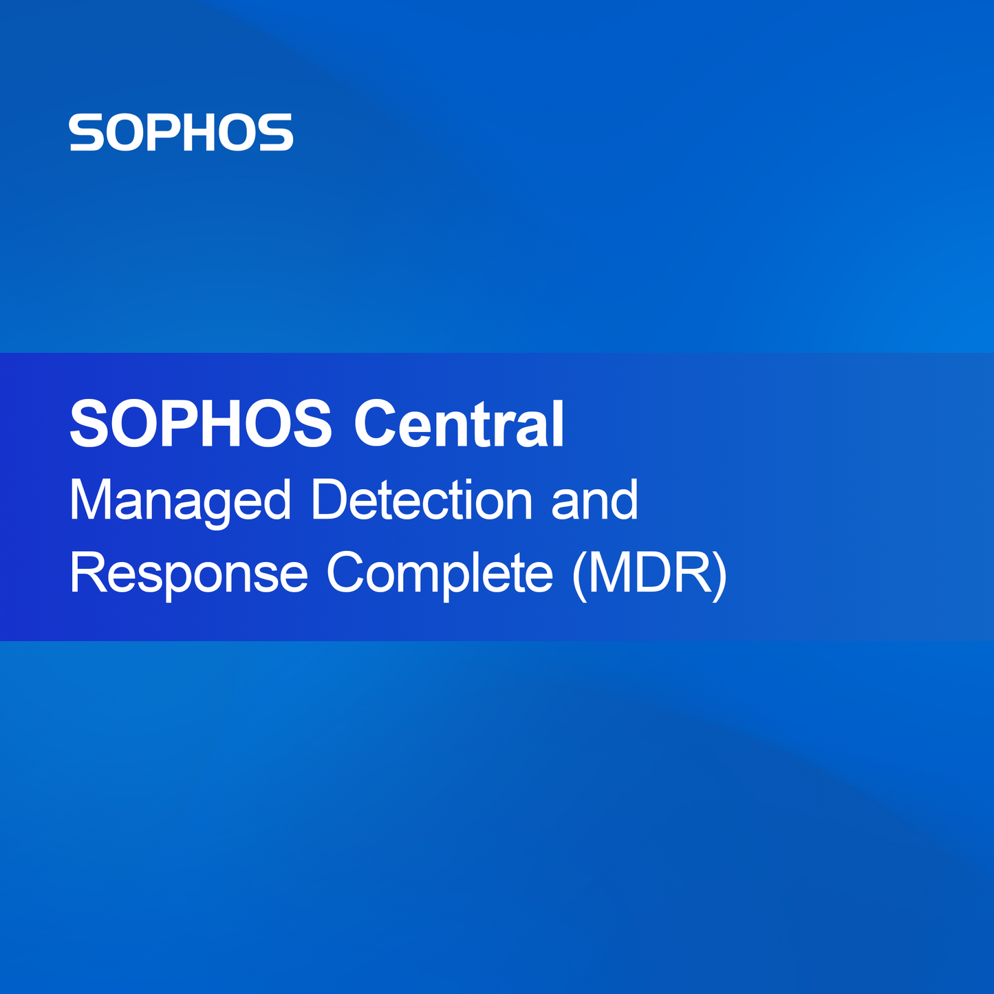 SOPHOS Central Rilevamento e Risposta Gestiti Completi (MDR)