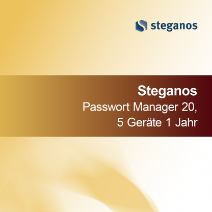 Steganos Passwort Manager 20, 5 dispositivi 1 anno