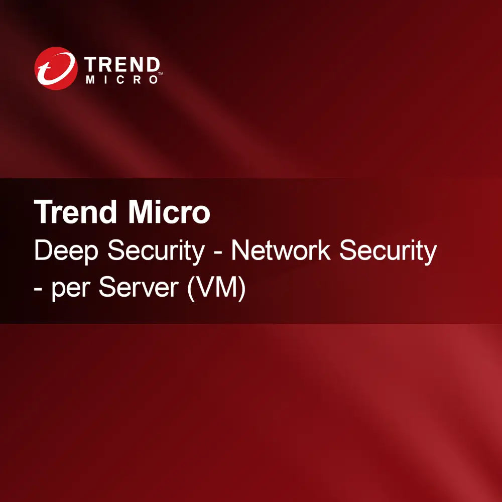 Trend Micro Deep Security - Sicurezza di Rete - per Server (VM)