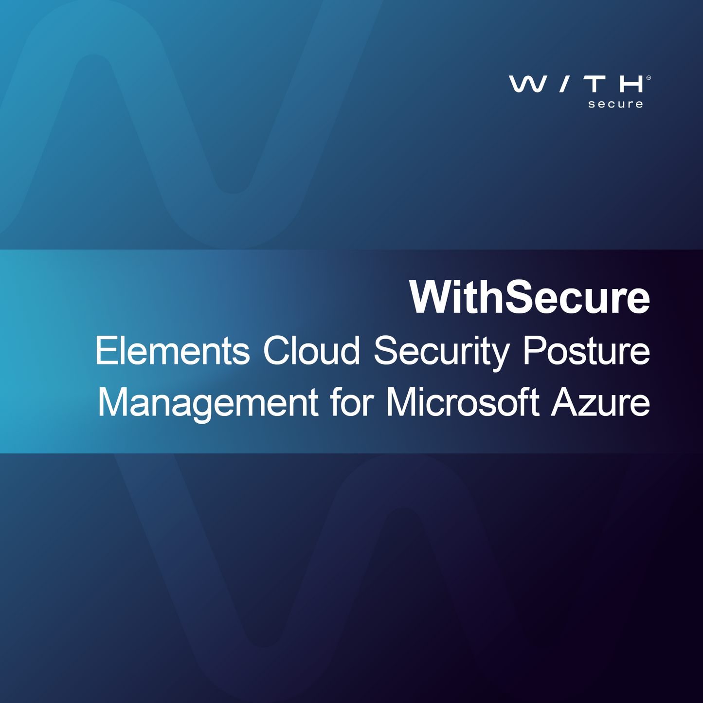 WithSecure Elements Cloud Security Posture Management per Microsoft Azure